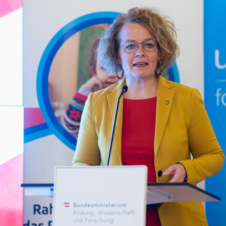 Pressekonferenz mit BM Polaschek: Projektvorstellung Elementarpädagogik - Bild Nr. 11463