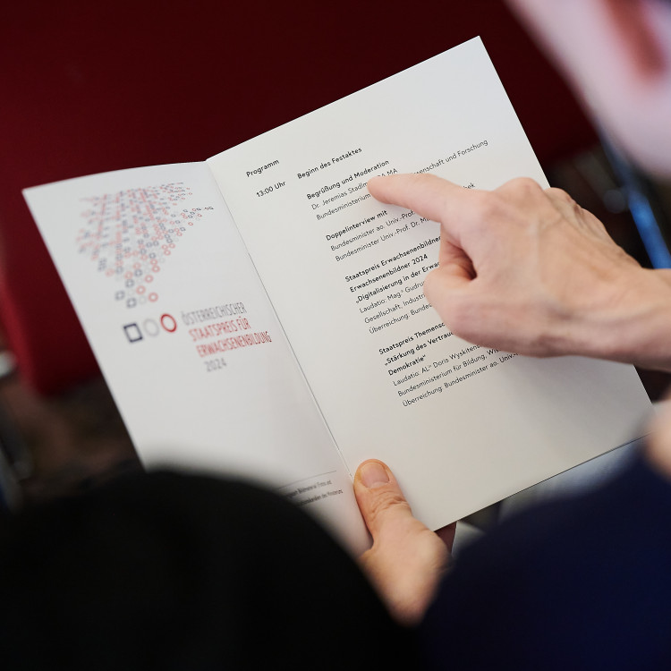 Verleihung des Österreichischen Staatspreises für Erwachsenenbildung 2024 - Bild Nr. 13379