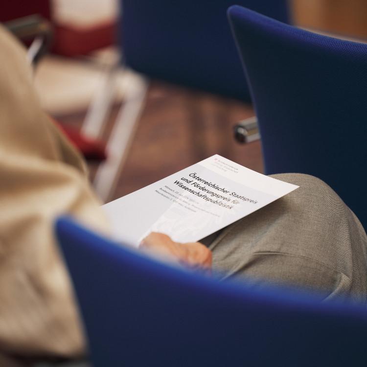 Österreichischer Staats- und Förderungspreis für Wissenschaftspublizistik - Verleihungsfeier am 3. Juli 2024 - Bild Nr. 13808