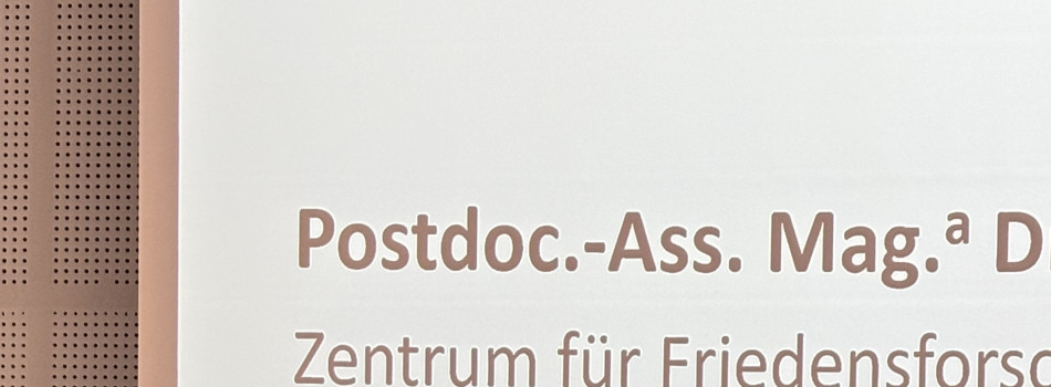 Science Talk > Friedens- und Konfliktforschung Welcehn Beitrag kann sie zur aktuellen weltpolitischen Lage leisten? - Bild Nr. 16629